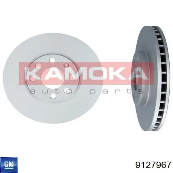 9127967 General Motors Диск тормозной передний