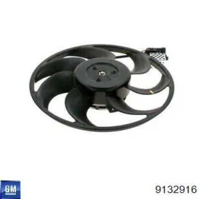 Электровентилятор охлаждения в сборе General Motors 9132916 цена, от 42.33 USD