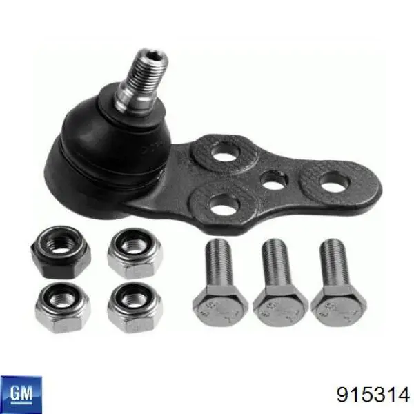 Шаровая опора, нижняя General Motors 915314 цена, от 7.31 USD