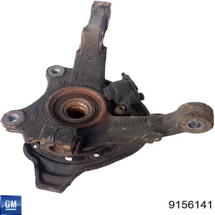 9156141 General Motors Цапфа - поворотный кулак передний, правый