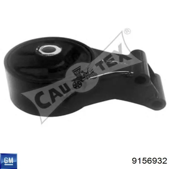 Coxim (suporte) traseiro de motor 9156932 General Motors