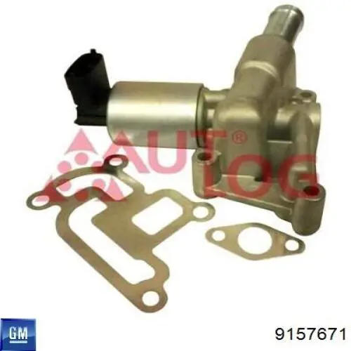 Купить 9157671 General Motors Клапан EGR системы рециркуляции отработавших газов