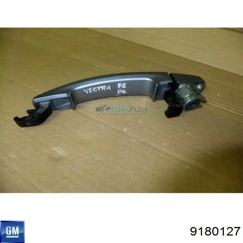 9180127 General Motors Ручка двери правой наружная передняя/задняя