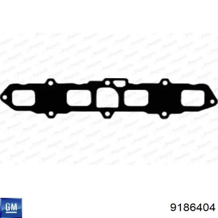 Купить 9186404 General Motors Прокладка впускного коллектора нижняя