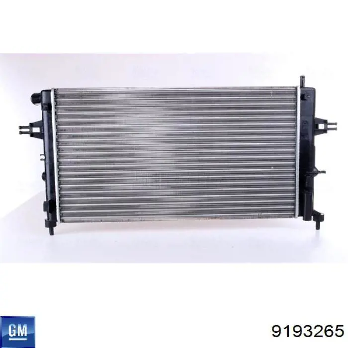 Купить 9193265 General Motors Радиатор водяной