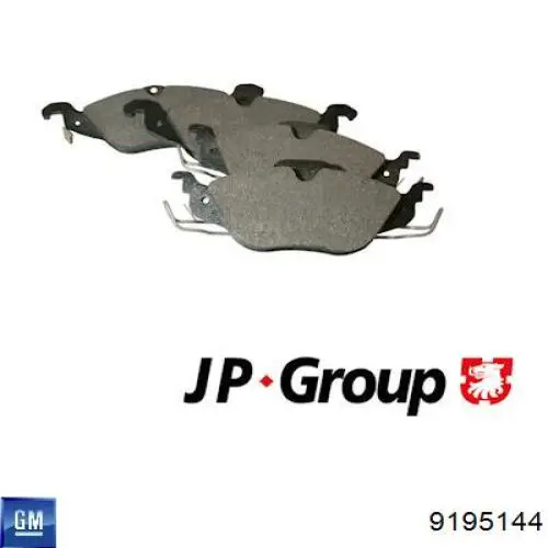 Колодки General Motors 9195144 цена, от 22.30 USD