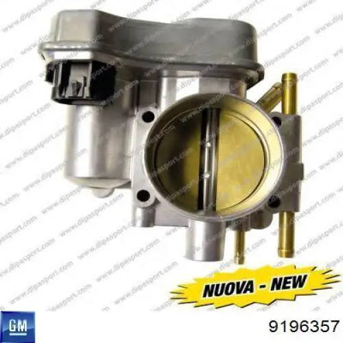 Дроссельная заслонка 9196357 General Motors