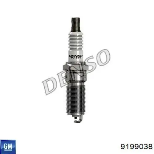 Свечи зажигания 9199038 General Motors