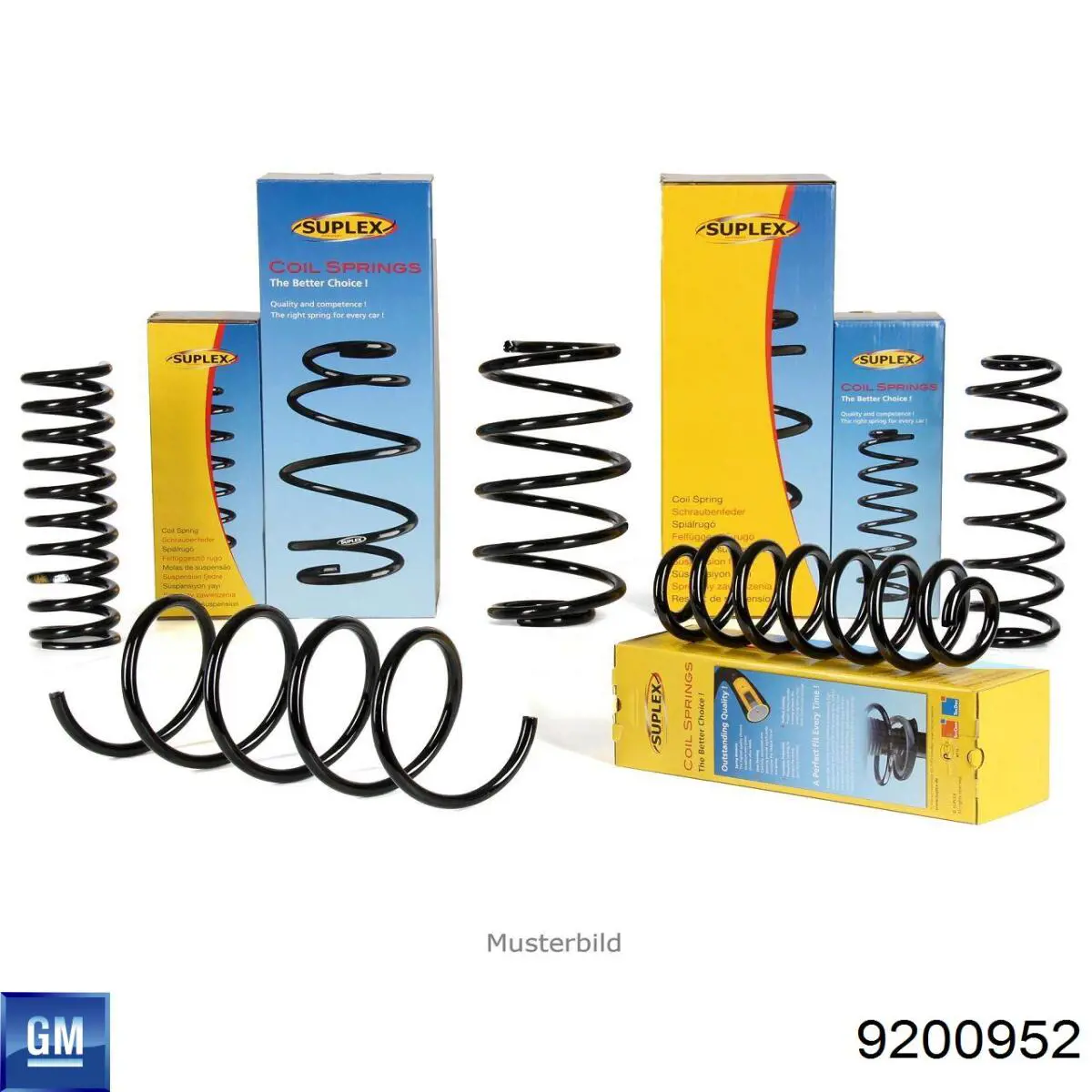 Пружина передняя Opel 9200952