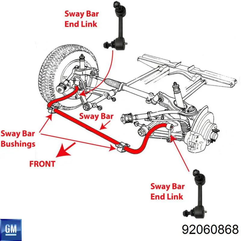 Воздушный фильтр 92060868 General Motors