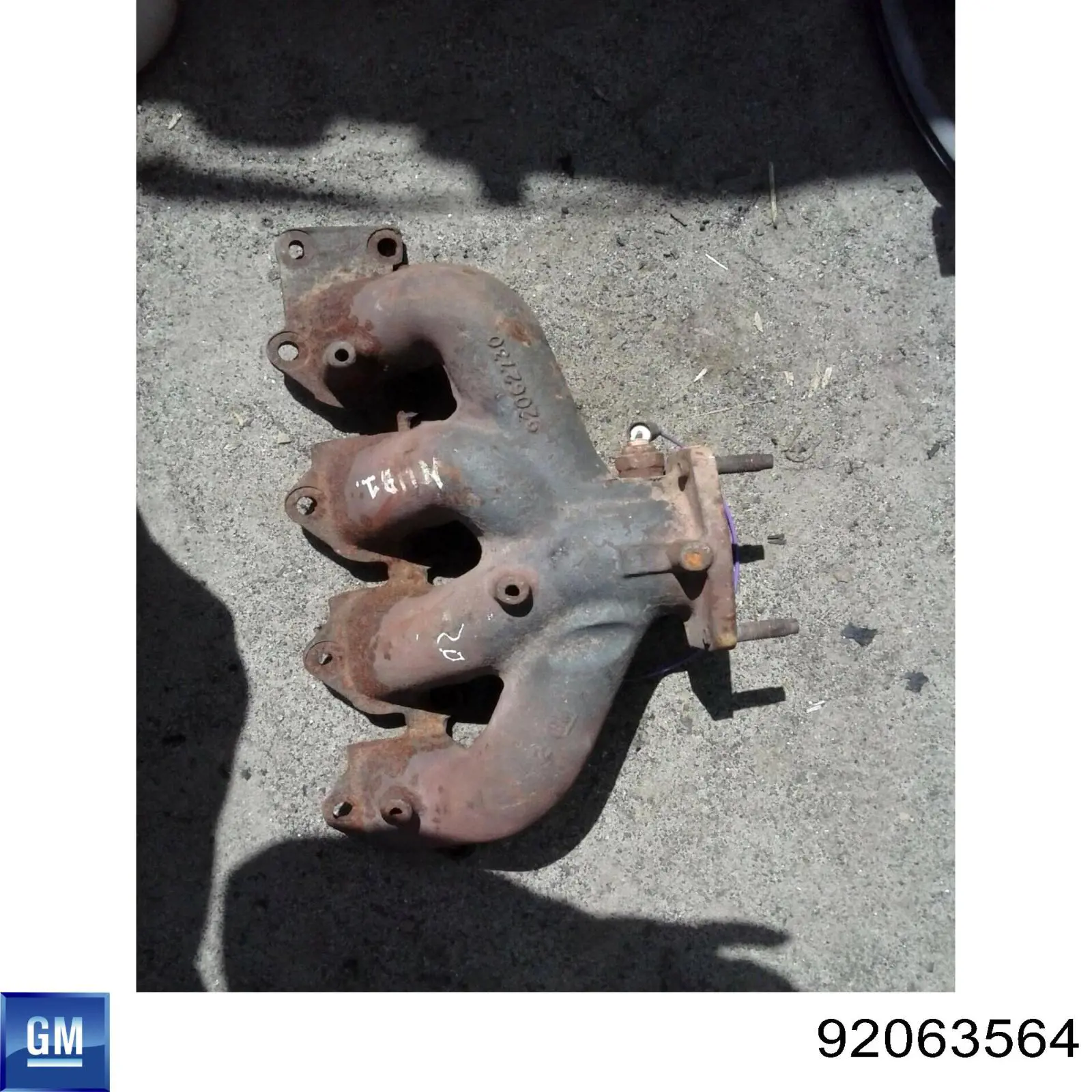 92063564 General Motors Система выпуска газов двигателя