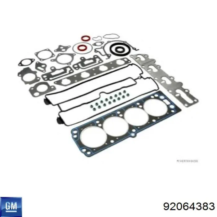 92064383 General Motors комплект прокладок двигателя верхний