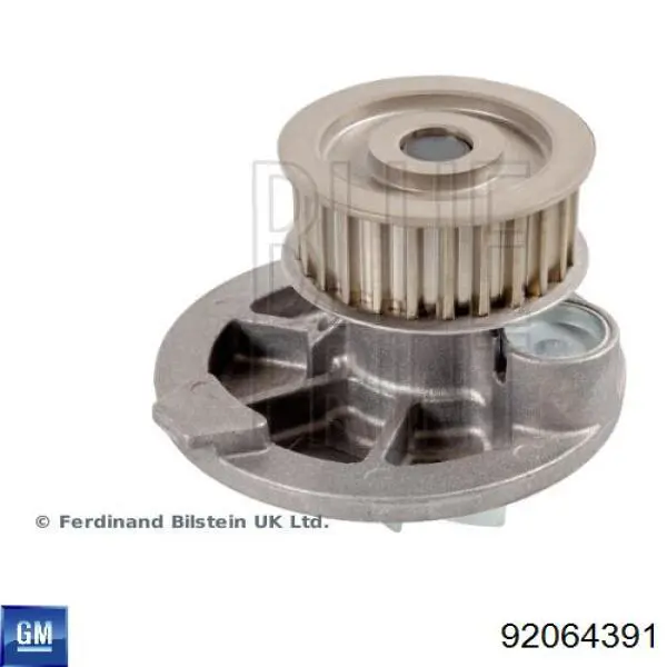 Помпа охлаждения General Motors 92064391 цена, от 27.55 USD