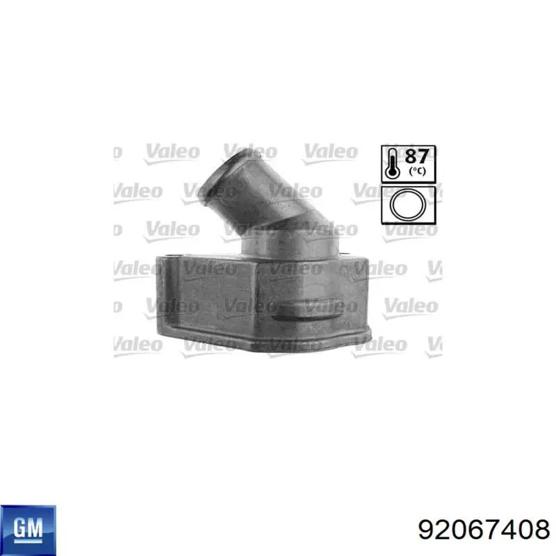 Купить 92067408 General Motors Автомобильный термостат