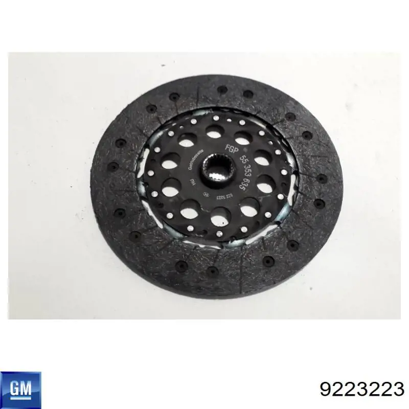 9223223 Fiat/Alfa/Lancia Диск сцепления ведомый