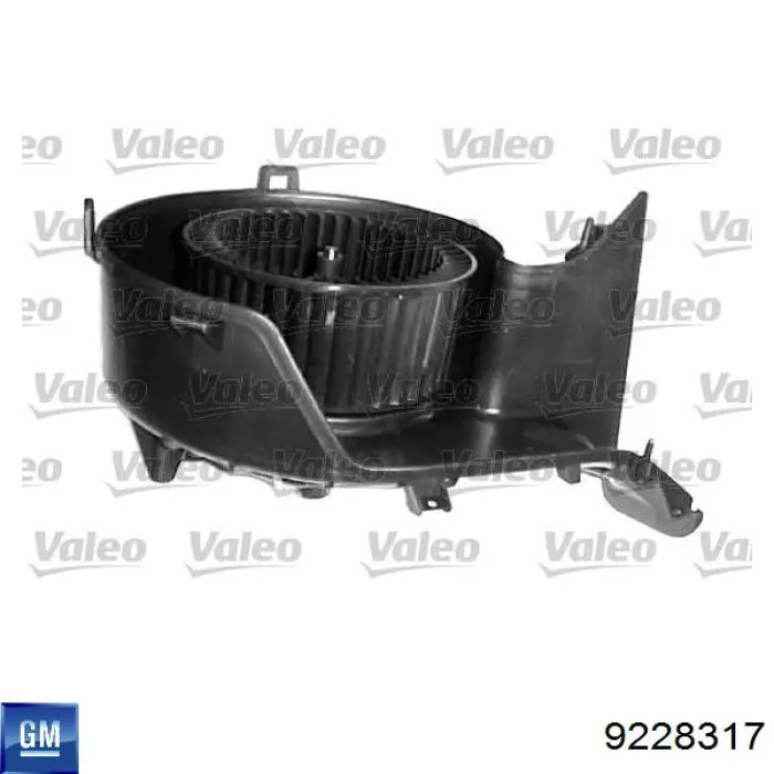 Мотор вентилятора печки (отопителя салона) General Motors 9228317 цена, от 88.53 USD