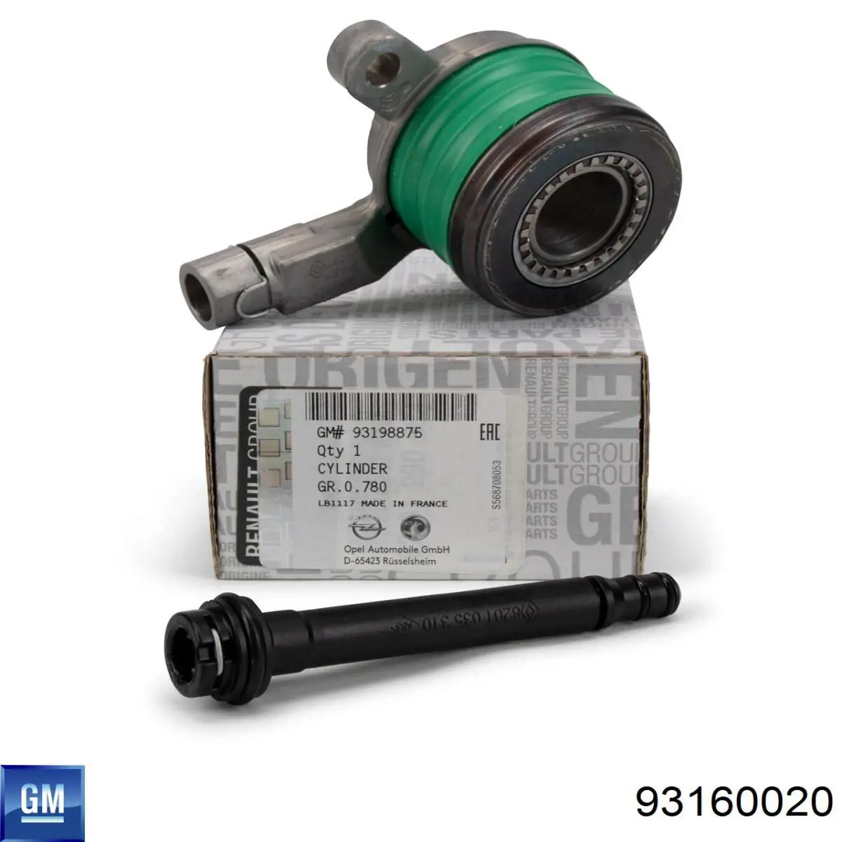 93160020 GM T del tubo del embrague original y equivalente