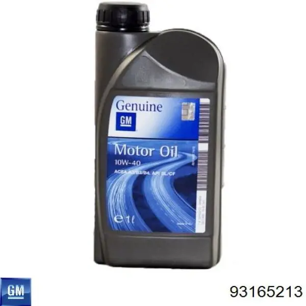 Моторное масло General Motors Semi Synthetic 10W-40 Полусинтетическое 1л (93165213)