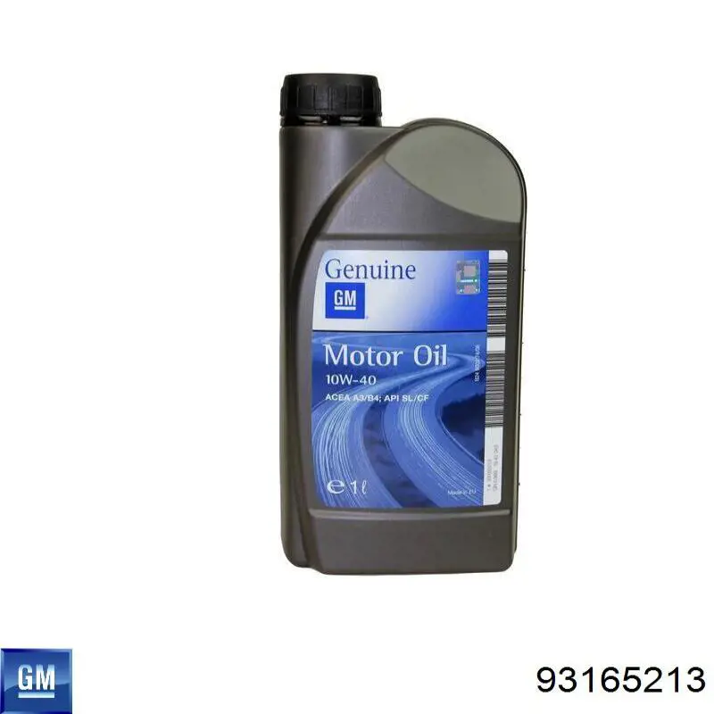 93165213 GM Aceite de motor original y equivalente