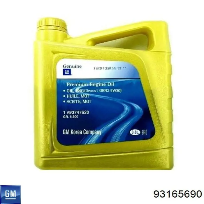Масло автомобильное General Motors 93165690 цена, от 11.29 USD