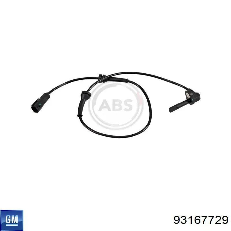Купить 93167729 General Motors Датчик АБС (ABS) передний