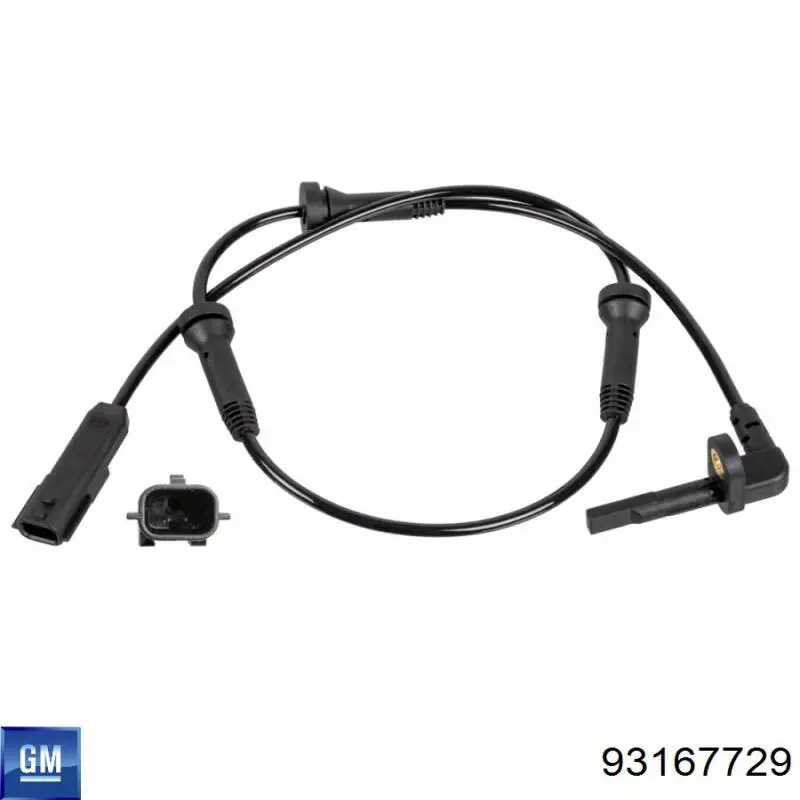 93167729 General Motors sensor dianteiro de abs