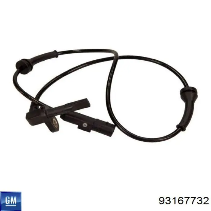 93167732 General Motors sensor abs traseiro