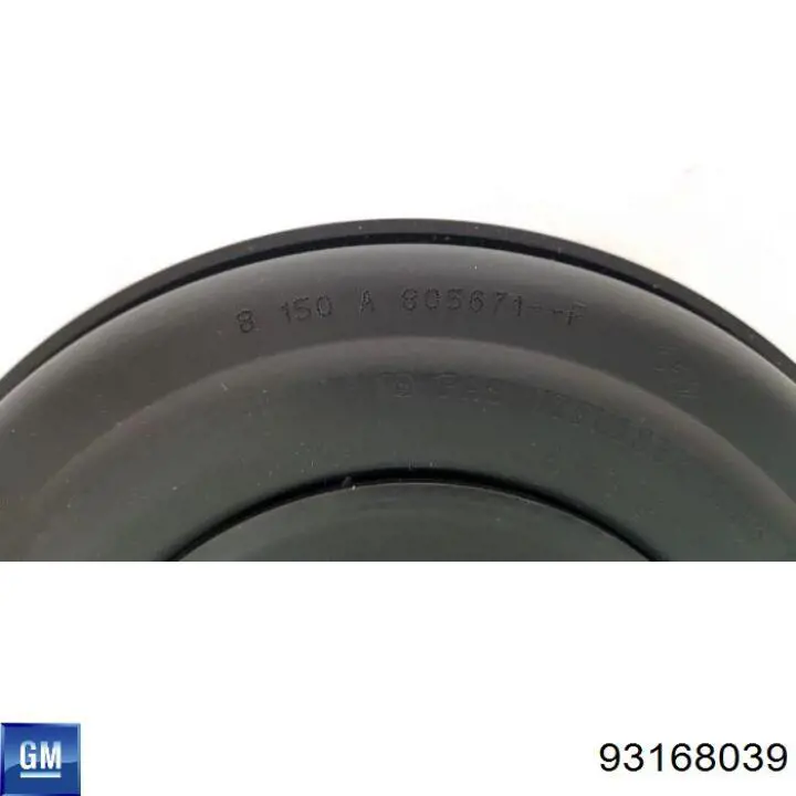 Купить 93168039 General Motors Шкив-демпфер коленвала