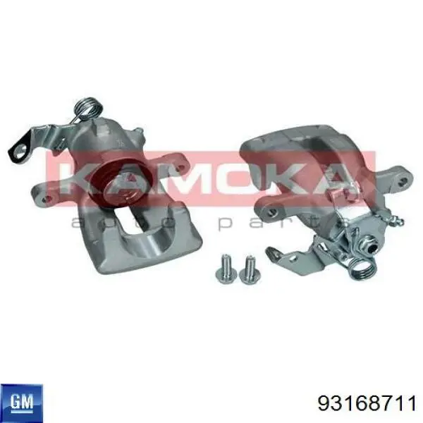 93168711 General Motors Ремкомплект заднего тормозного суппорта