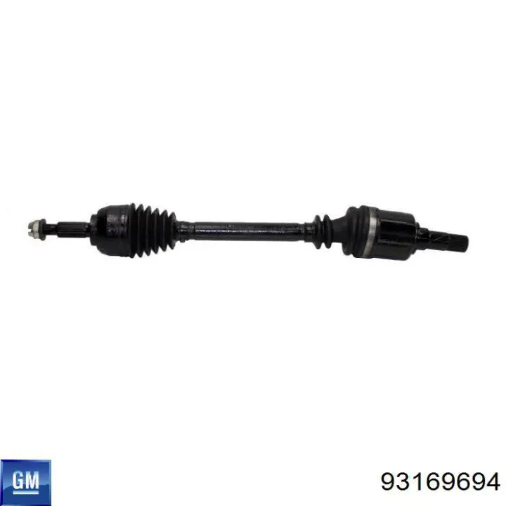 Левая полуось 0375060 Opel