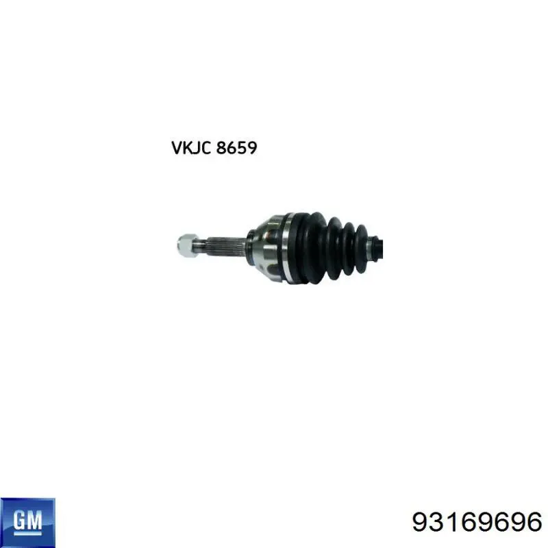 Привод передний правый Opel 4406173 цена, от 201.57 USD