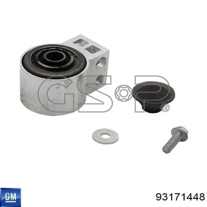 Купить 93171448 General Motors Сайлентблок нижний передней подвески