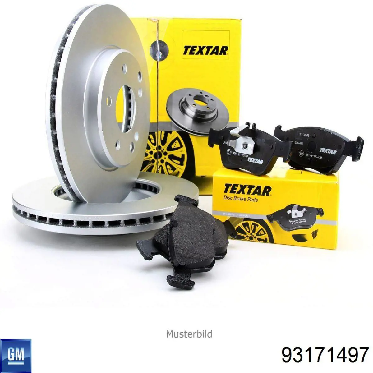 Тормоз дисковый передний General Motors 93171497 цена, от 9.50 USD