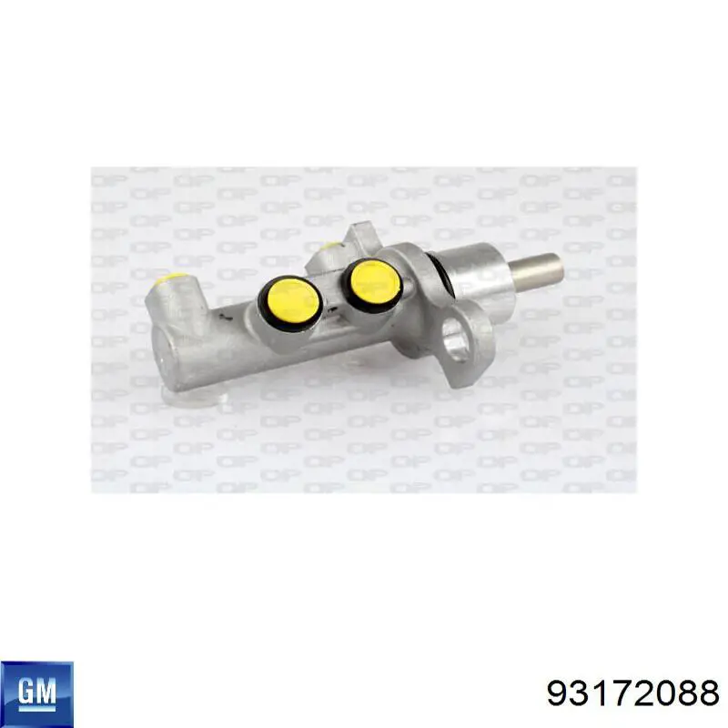 Главный тормозной цилиндр 93172088 Opel