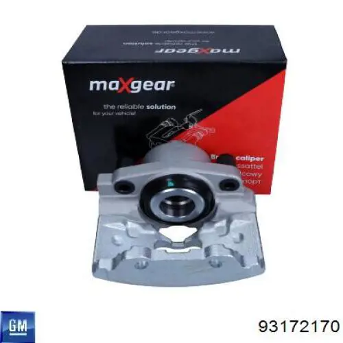 Суппорт тормозной передний левый 93172170 General Motors