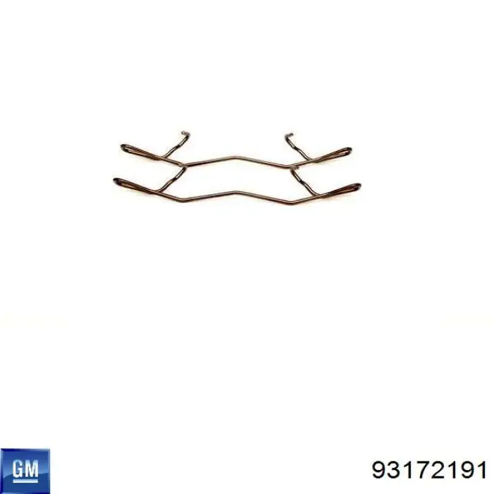 Пружинная защелка суппорта General Motors 93172191 цена, от 5.65 USD