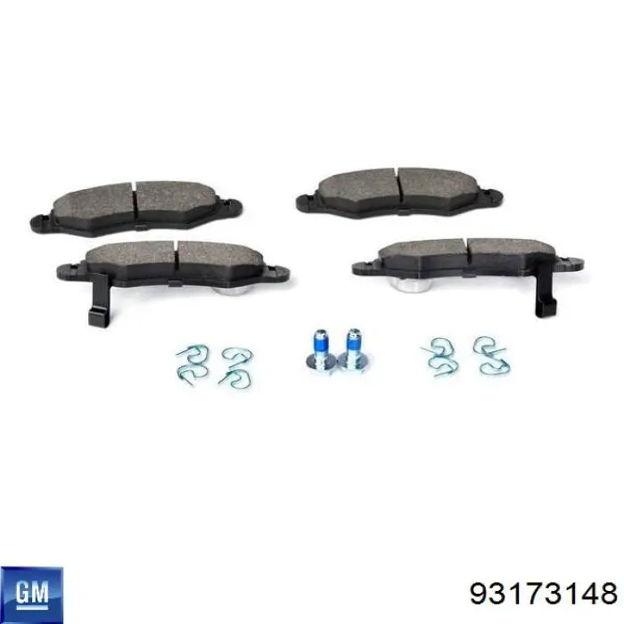 Колодки General Motors 93173148 цена, от 27.77 USD