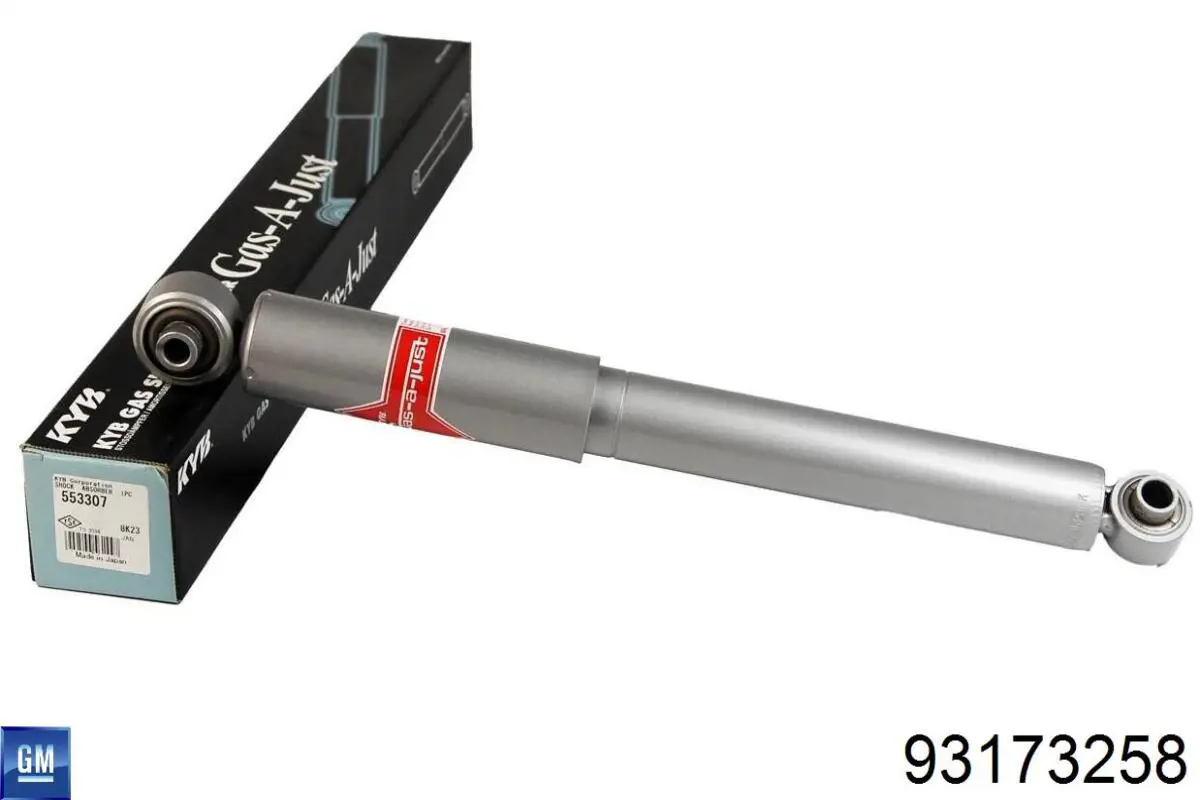 Задний амортизатор Kraft 4011536