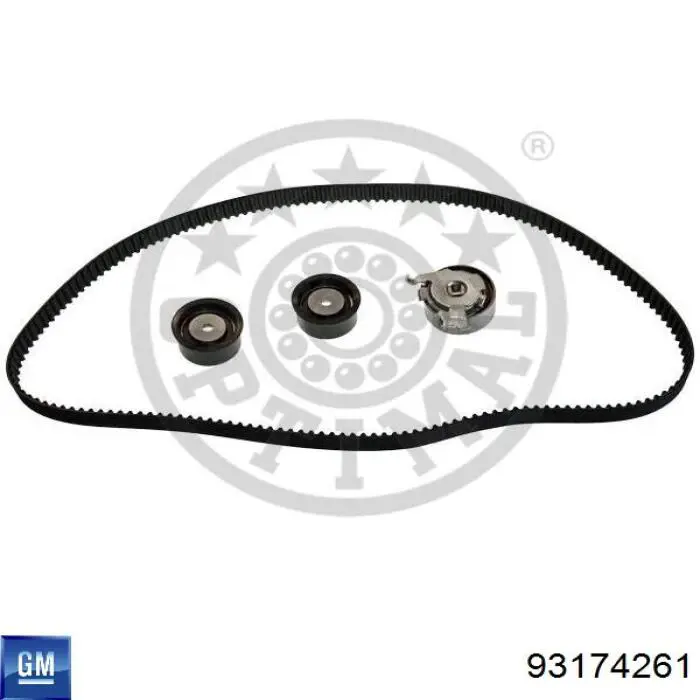 Комплект ГРМ 93174261 General Motors