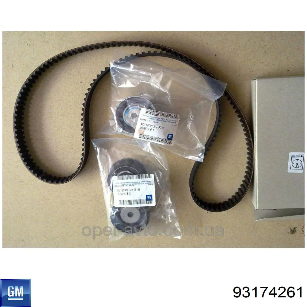 93174261 General Motors Комплект ремня ГРМ