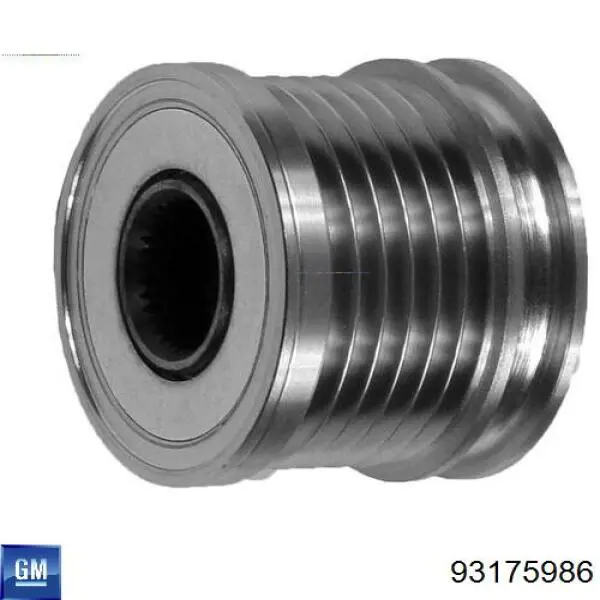 Шкив генератора 6204234 Opel