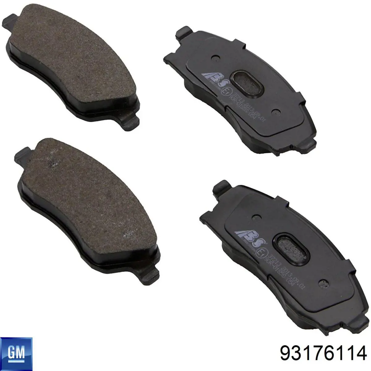 Колодки General Motors 93176114 цена, от 17.49 USD