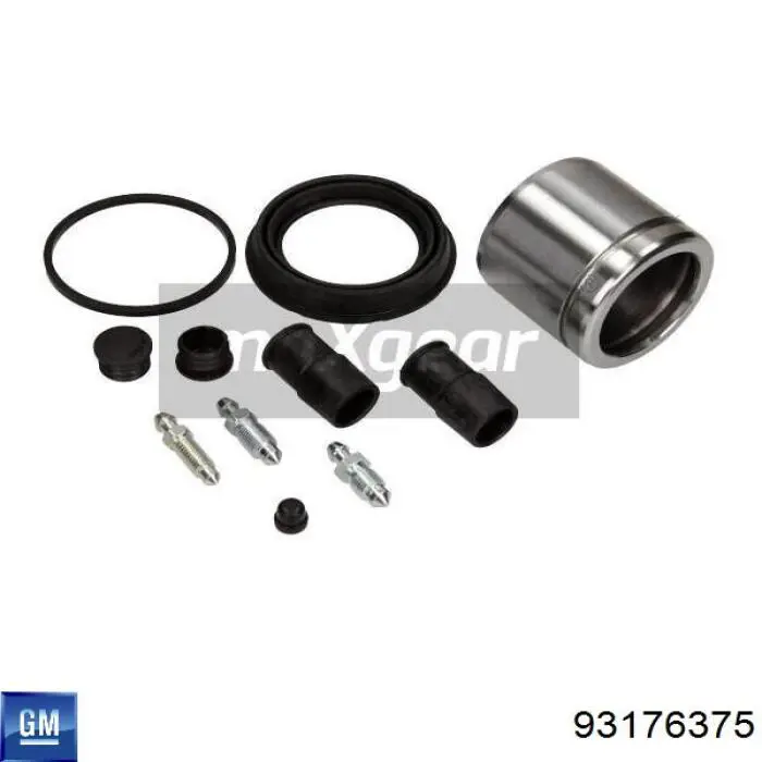 Суппорт тормозной передний левый 93176375 General Motors