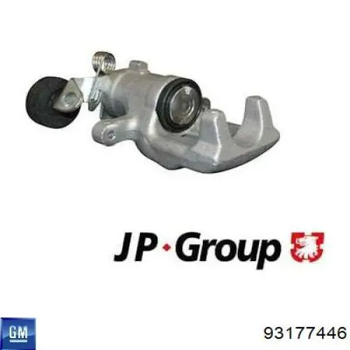 93177446 General Motors Тормозной суппорт задний левый