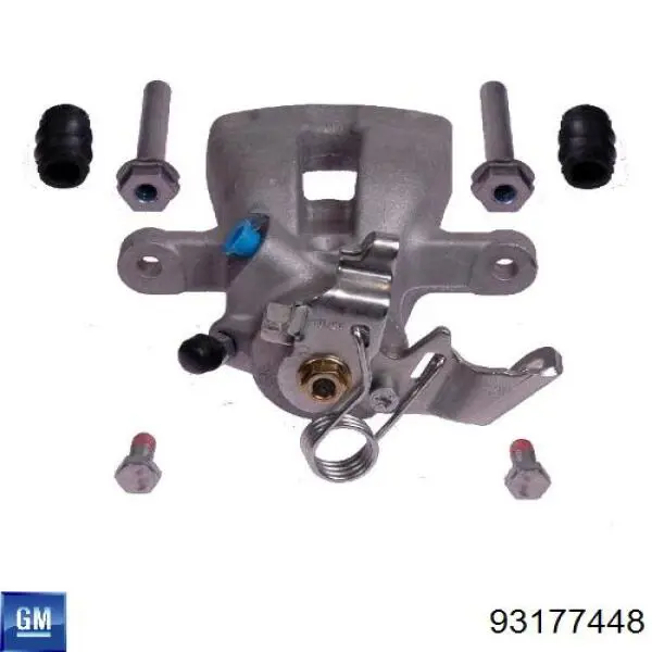 93177448 General Motors Суппорт тормозной задний правый