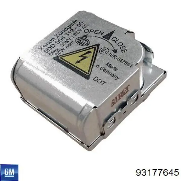 Блок розжига (ксенон) General Motors 93177645 цена, от 31.67 USD