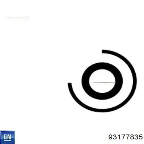 93177835 Opel Генератор автомобильный