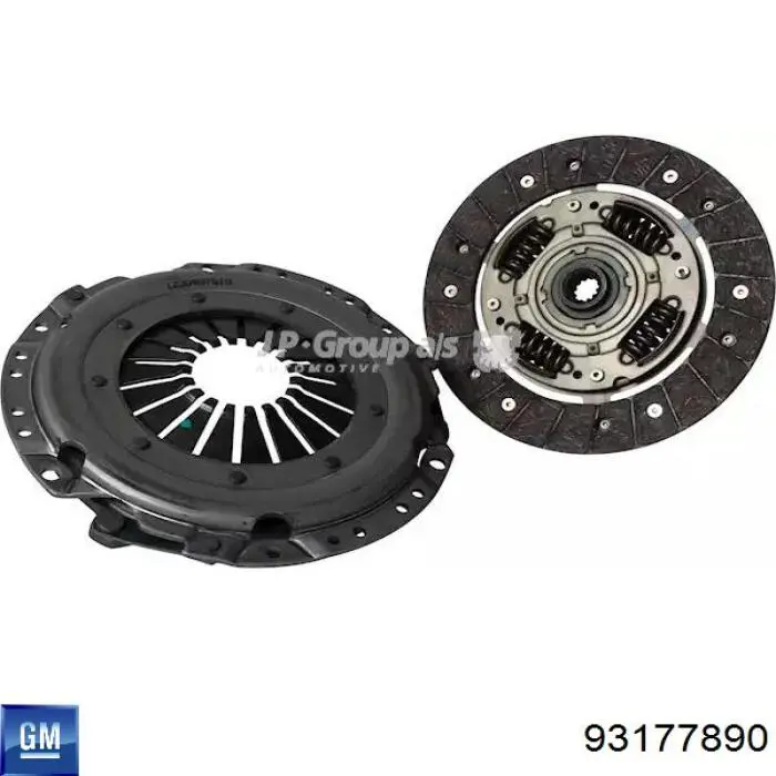 Нижний комплект прокладок двигателя 93177890 General Motors