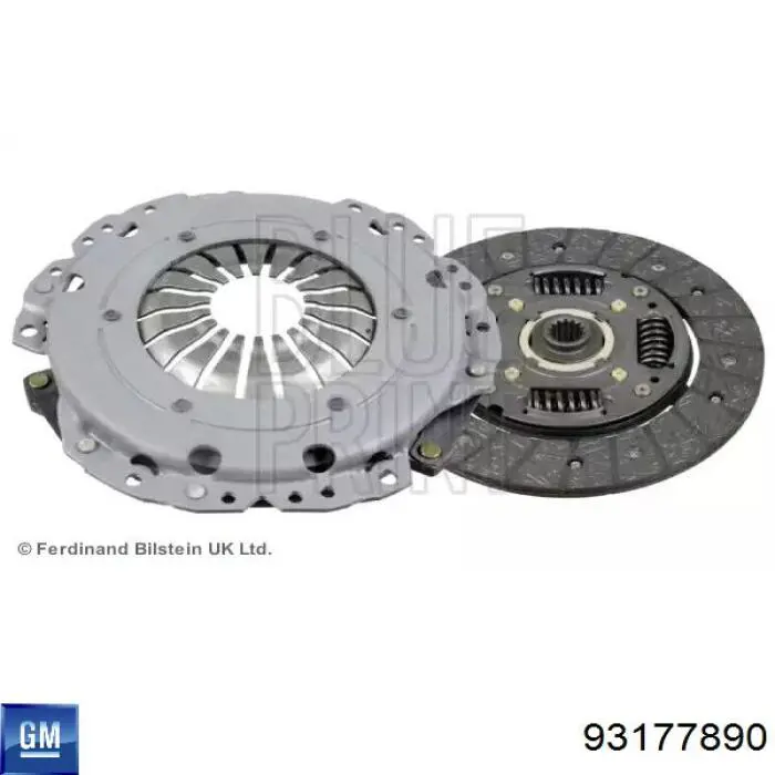 Купить 93177890 General Motors Нижний комплект прокладок двигателя
