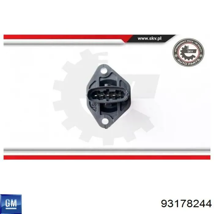 93178244 General Motors Датчик расхода воздуха